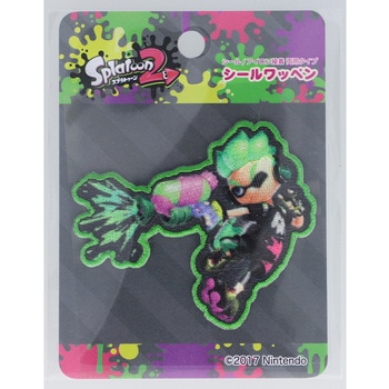 スプラトゥーン2シールワッペン 稲垣服飾