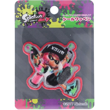 スプラトゥーン2シールワッペン 稲垣服飾