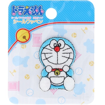 ドラえもんシールワッペン 稲垣服飾