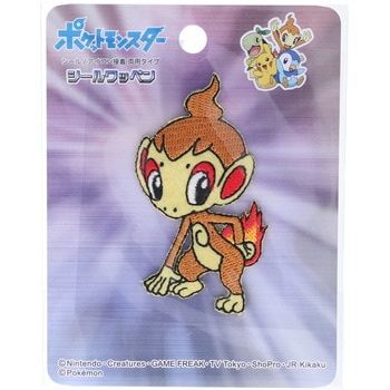 ポケットモンスターシールワッペン 稲垣服飾