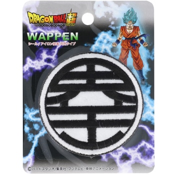 ドラゴンボールスーパーマークシールワッペン大 稲垣服飾