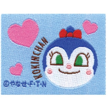 アンパンマン織りシールワッペン 稲垣服飾
