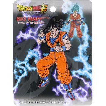 ドラゴンボールスーパービッグシールワッペン 稲垣服飾