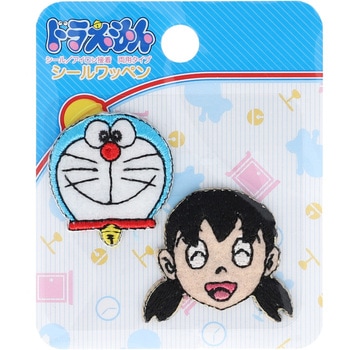 ドラえもんシールワッペン 稲垣服飾