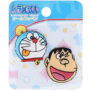 ドラえもんシールワッペン 稲垣服飾