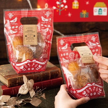 クリスマススカンジナビアPPスタンドバッグ HEADS(ヘッズ)