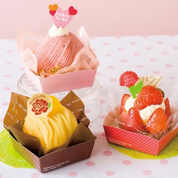 カフェオレケーキトレイ HEADS(ヘッズ)