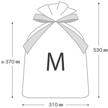 シンプルクリスマスレッド不織布バッグ HEADS(ヘッズ)
