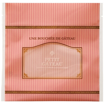 プチガトーピンクジップスタンドバッグ HEADS(ヘッズ)