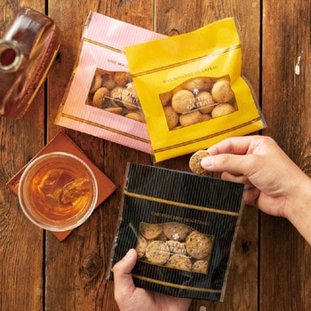 プチガトーピンクジップスタンドバッグ HEADS(ヘッズ)