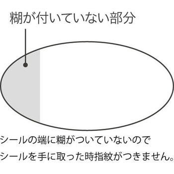 指紋が目立たない透明ロールシール HEADS(ヘッズ)
