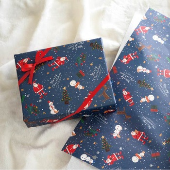 愉快なクリスマス包装紙 HEADS(ヘッズ)