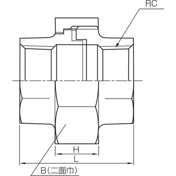 ユニオン ステンレス鋼製ねじ込み式継手 日本継手(JFE継手)
