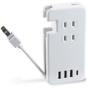 USB-PD対応充電ポート付き モバイル電源タップ STYLED