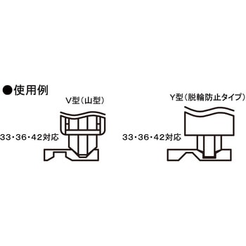 リバーシブル アルミ製 敷居レール 7分溝用 トップ(エイト)