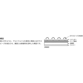 3M 路面標示材 6250 610x45．7 白 3M(スリーエム)