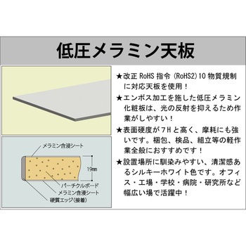 軽量作業台/耐荷重150kg_ワイド引き出し付_高さ調整H600～900_ワークテーブル150シリーズ 山金工業