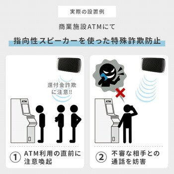 超指向性スピーカー クラリエル JDソリューション 埋め込み型スピーカー 【通販モノタロウ】