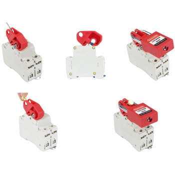 ミニサーキットブレーカー用ロックアウト (806-446) - 安全用品
