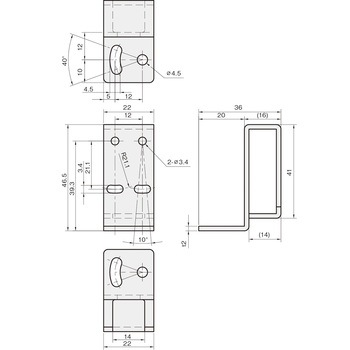 レーザーセンサ用(KEYENCE社) 岩田製作所