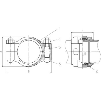 トップジョイントB-0(転造リング形) リケン