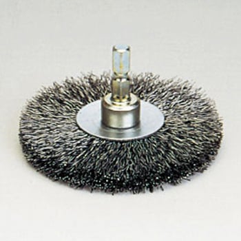 六角軸  鋼線ホイールブラシ(SW) - SUN POWER(サンパワー/太陽商会)