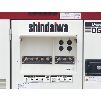 可搬形ディーゼル発電機(第3次排気ガス規制対応機) 新ダイワ