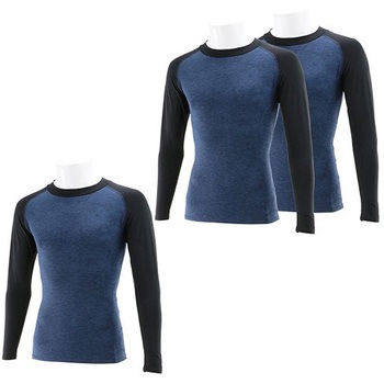 L-NVY-3P ネイビー ソフトインナー長袖 SK11 63277665