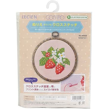 手芸キット ぬりえみたいなクロスステッチ ルシアン