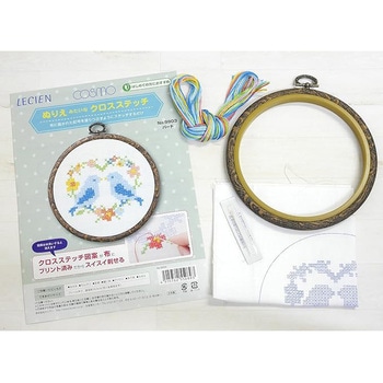 手芸キット ぬりえみたいなクロスステッチ ルシアン