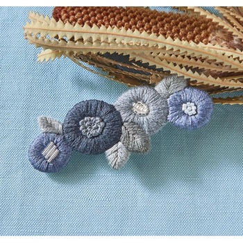 k.omono fioret hair accessory 刺しゅうキット Piece