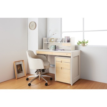 WISE デスクシェルフ 幅89cm 小引出1杯 コイズミファニテック