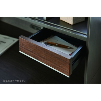 WISE デスクシェルフ 幅89cm 小引出1杯 コイズミファニテック