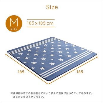 マイクロファイバー・デザインラグマットMサイズ(185×185cm)洗えるラグマット 【WASHFA】 ホームテイスト