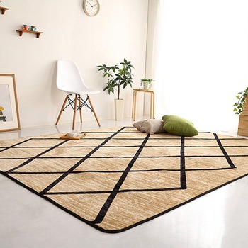 マイクロファイバー・デザインラグマットXLサイズ(200×300cm)洗えるラグマット 【WASHFA】 ホームテイスト