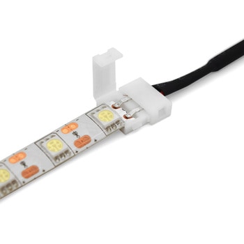 2pin LEDテープ電源ケーブル 100cm ヤザワコーポレーション
