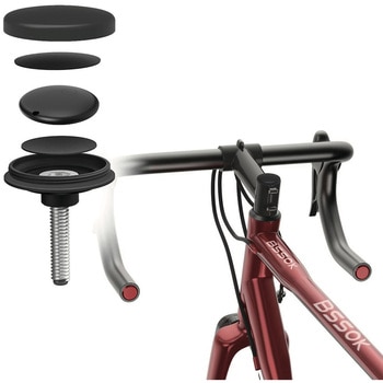 TGAC-BK A-HEADカバー(BK) LoshallTag