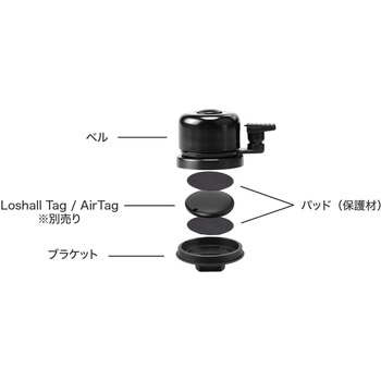 TGBS-BK ベルホルダー(ストラップ) LoshallTag