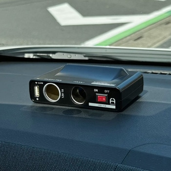 ドライブレコーダー駐車監視用無停電バッテリー シガーソケットタイプ Fluke Forest(フルークフォレスト)