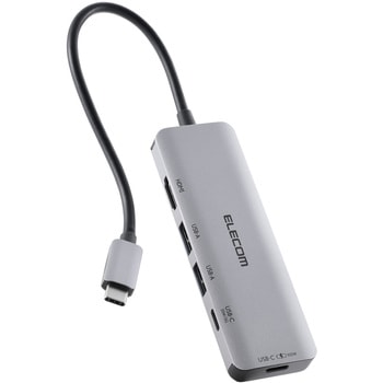 USB-C ドッキングステーション 85W PD充電 4K HDMI 高速転送 ハブ USB 3.2 MacBook/iPad/Windows等対応 エレコム