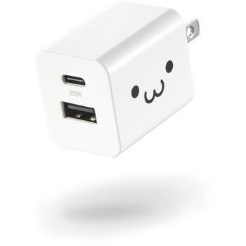 EC-AC12020WF [d USB Type-C 20W PDΉ 2|[g USB-C USB-A RZg iPhone iPad Android ܂肽ݎvO GR 63301406
