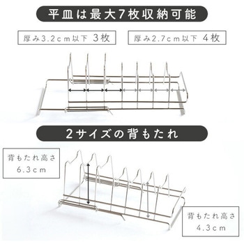 ディッシュラック ディッシュスタンド 水切りカゴ ステンレス be worth style(ビーワーススタイル)