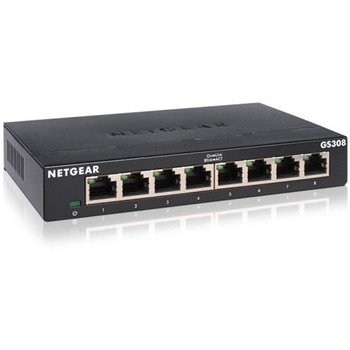 NETGEAR GS308-300JPS ギガビット8ポート アンマネージスイッチ NETGEAR