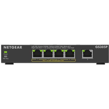 NETGEAR GS305P-300JPS SOHO/家庭向け PoE+対応 (63W) ギガビット5ポート アンマネージスイッチ NETGEAR