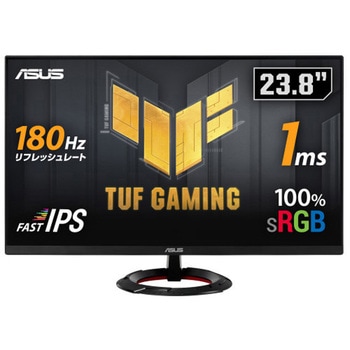 液晶モニタ  23.8 インチ フルHD(1920x1080)/180Hz/Fast IPS/3年保証 TUF Gaming VG249Q3R ASUS(エイスース)