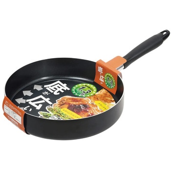 底広 ふっ素ハード加工IH対応プレートパン パール金属