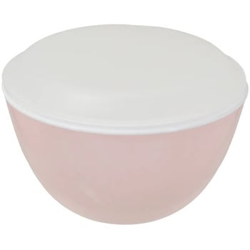 ララシャイン 抗菌耐熱カラーボウル・ザル・フタ3点セット パール金属