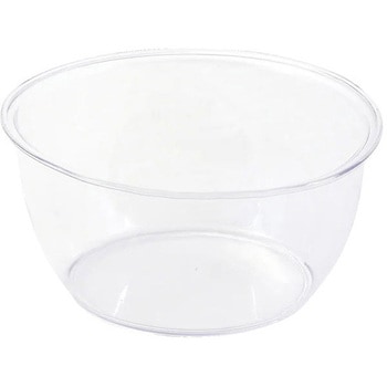 ララシャイン レンジ対応軽くて割れにくいクリアボウル パール金属