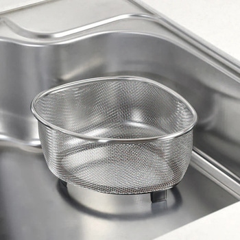 ベーシスライン ステンレス製三角コーナーザル パール金属