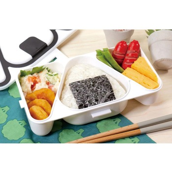 ホームレーベル おにぎりランチボックス パール金属